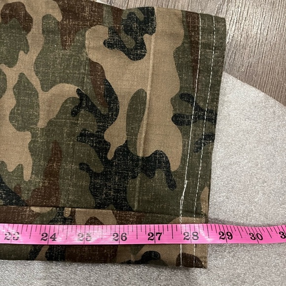 [6R/W28Ins28]Abercrombie&Finch Annie High Rise Ankle Straight Camo Pants - Picture 5 of 8